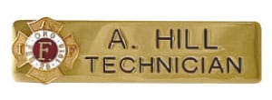 custom nameplate