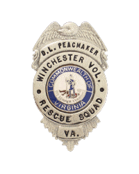 Winchester vol. Rescue Squad Badges