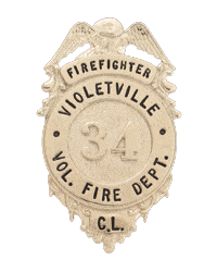 Firefighter Vloletville 34 Vol. Fire Dept.