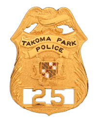 TAKOMA PARK POLICE Badges
