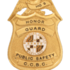 Honor guard Public Safety (C.C.B.C.) Badges