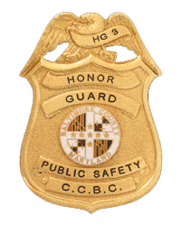 Honor guard Public Safety (C.C.B.C.) Badges