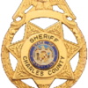 A362-1, Custom Police Badge with Eagle