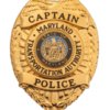CAPTAIN TRANSPORTATION AUTHORITY Police Badges