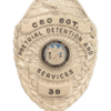 CSO SGT. Pretrial Detention and Services 38 badges