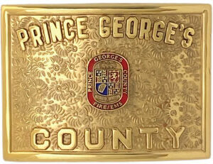firefighter belt buckle custom