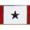 Police Badge with Three Stars Design