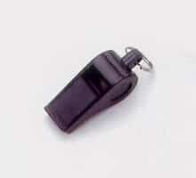 Black Plastic Whistle