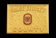 b4006 pgco fire dept belt buckle