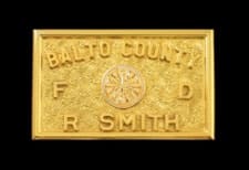 Baltimore County FD Belt Buckle