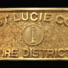 ST LUCIE COUNTY BELT BUCKLE