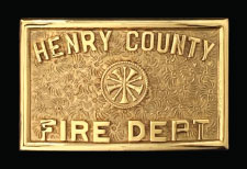 HENRY COUNTY BELT BUCKLE