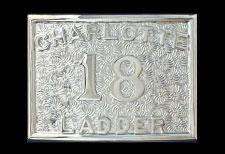 CHARLOTTE FIRE DEPARTMENT BELT BUCKLE