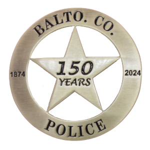 BALTIMORE COUNTY 150TH ANNIVERSARY BADGE