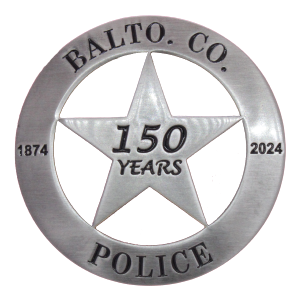 BALTIMORE COUNTY 150TH ANNIVERSARY BADGE