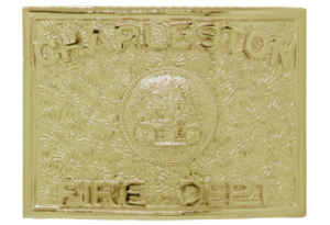 CHARLESTON FIRE DEPARTMENT BUCKLE