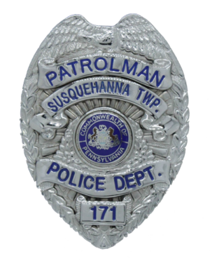 A-885, Eagle Badge – Custom Police Badge