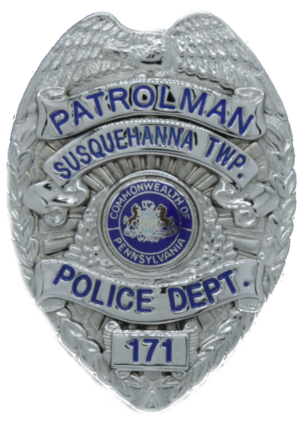 SUSQUEHANNAH TWP POLICE BADGE