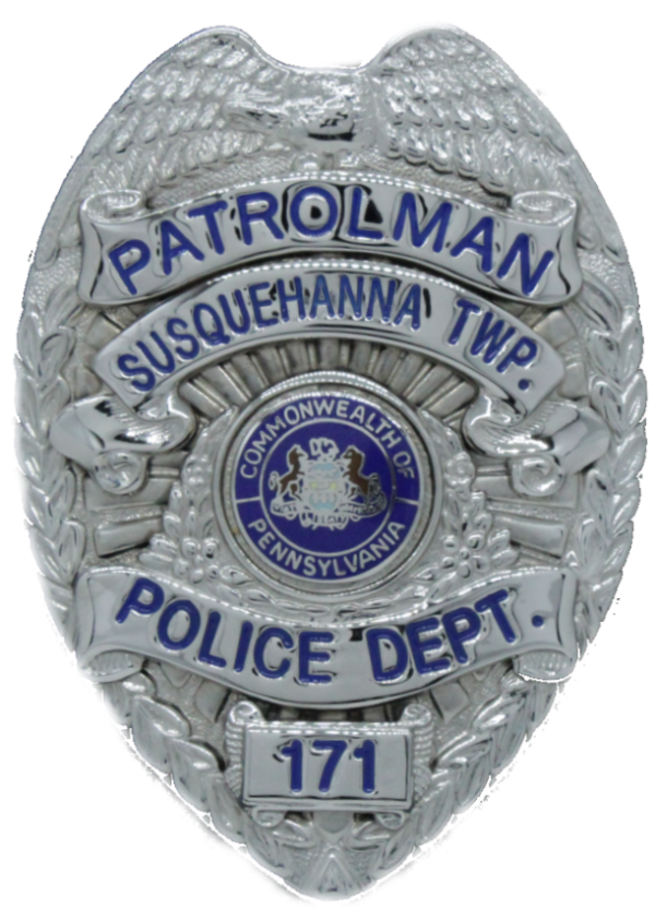 SUSQUEHANNAH TWP POLICE BADGE