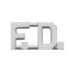 F.D. COLLAR LETTERS SILVER-01
