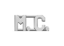 M.C. COLLAR LETTERS SILVER-01