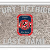 FORT DETRICK FIRE BELT BUCKLE