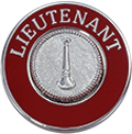 2 pc title collar device - lieutenant