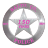 BALTO CO 150TH ANNIVERSARY PINK BREAST CANCER AWARNESS BADGE