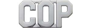 Collar Letter, 1/2" - COP <br /> (Sold per piece, NOT per pair)
