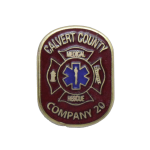 Lapel Pin - S1528<BR />CALVERT CO. EMERG. SERV.