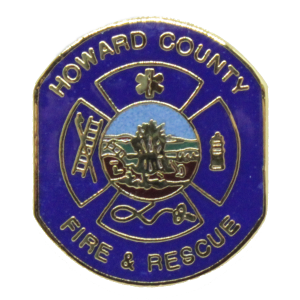 COLLAR DEVICE - S984<BR />HOWARD CO. FIRE RESCUE<BR />(Sold per pair)