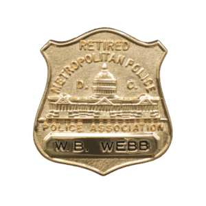 MPD POLICE ASSOCIATION BADGE