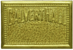 CALVERT HALL WEB STYLE<BR/>BUCKLE B-4003<BR /> TO FIT WEB BELT