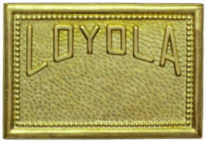 LOYOLA WEB STYLE<BR/>BUCKLE B-4003<BR /> TO FIT WEB BELT