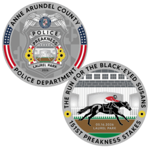Anne Arundel County Police <BR/> 2026 Silver Challenge Coin