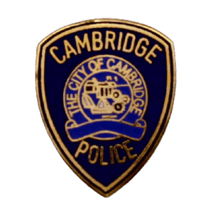 Lapel Pin - S1390<BR />Cambridge Police Sheriff Patch