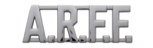 Collar Letter, 3/8" - A.R.F.F. <br /> (Sold per piece, NOT per pair)