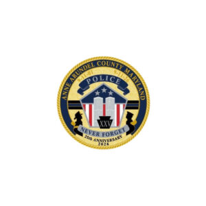 Anne Arundel County Police <BR/> 9/11 25th Anniversary Lapel Pin Two-Tone
