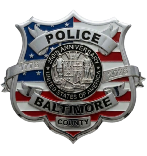 Baltimore County Police – America’s 250th Anniversary Badge – Silver