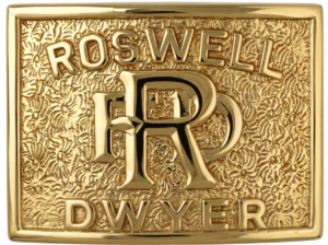 BUCKLE, GOLD, 4006, HOOK - ROSWELL